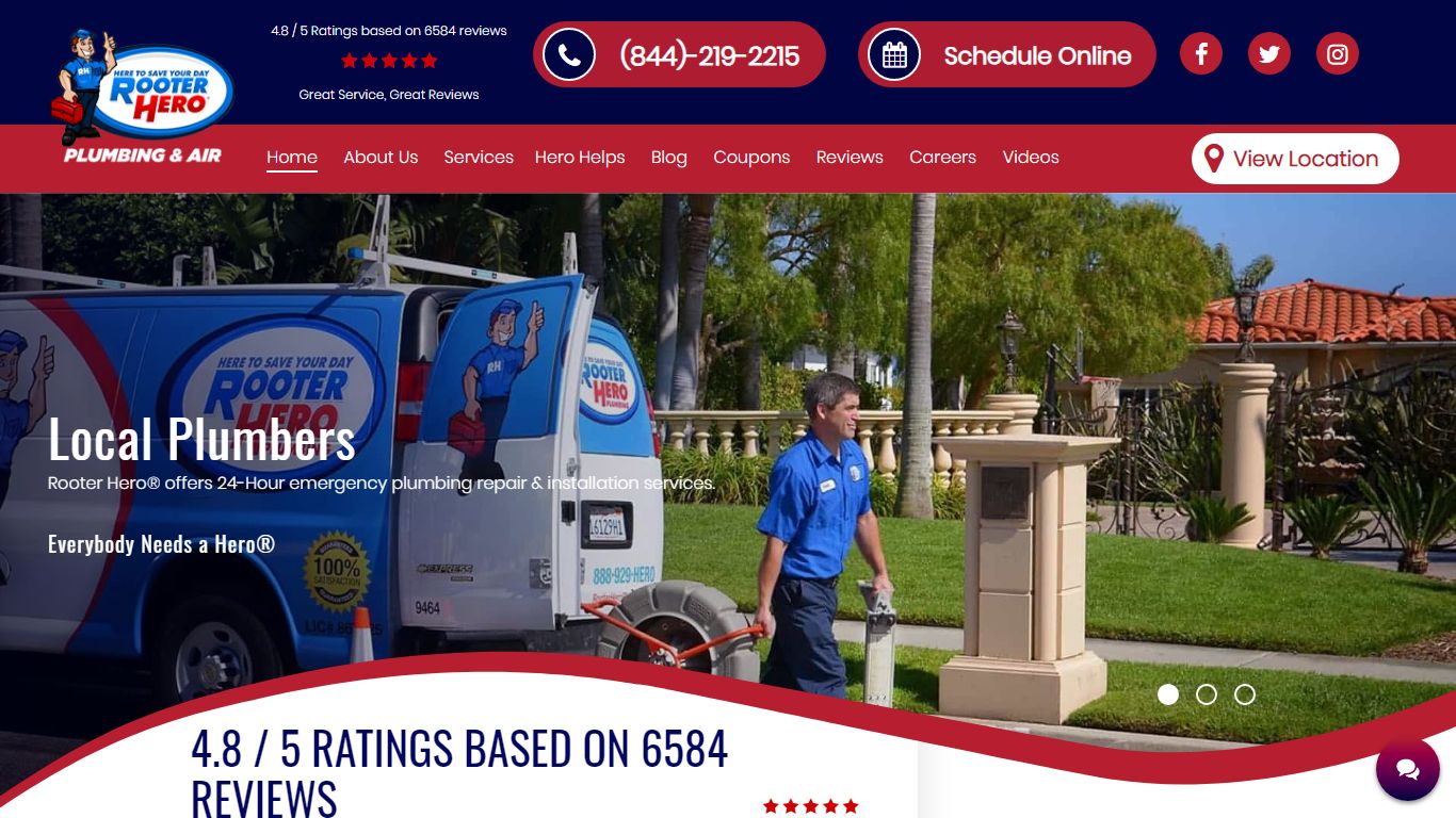 Plumber | 24-Hour Plumbing Repair Services | Plumbers Near Me | Rooter ...